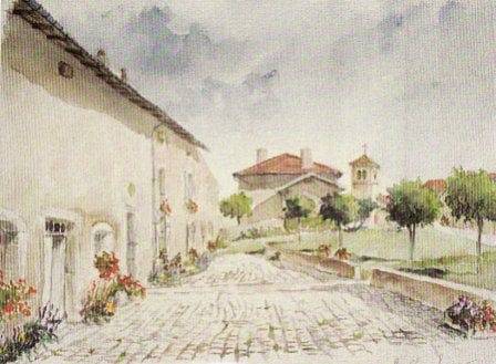 Maison d’hôtes Sainte Geneviève - Chambre Rouge Baroque in Sainte-Geneviève (Meurthe-et-Moselle), Région de Nancy