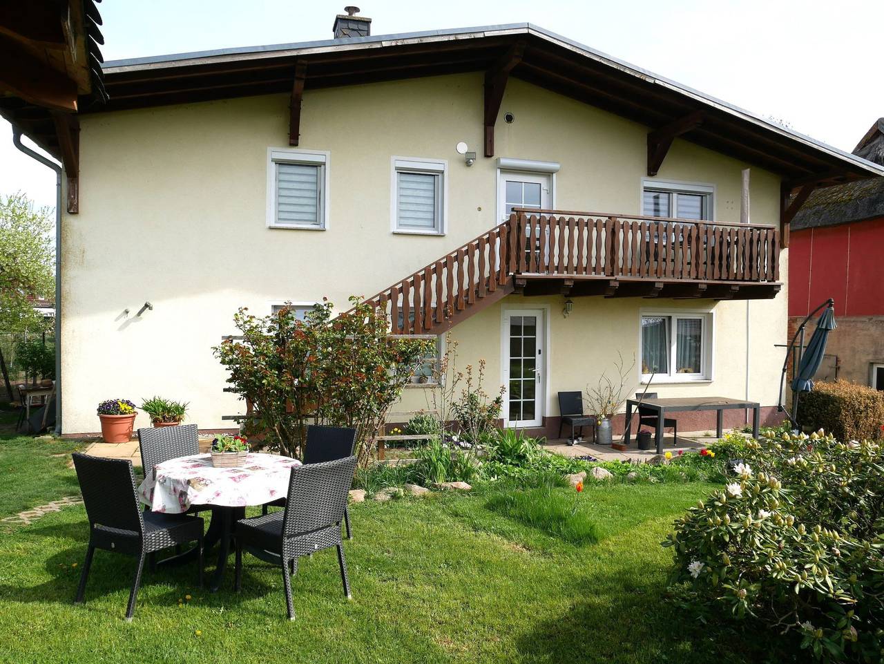 Ganze Ferienwohnung, Fewo Neeberg in ruhiger Lage mit Grill und Garten in Neeberg, Krummin