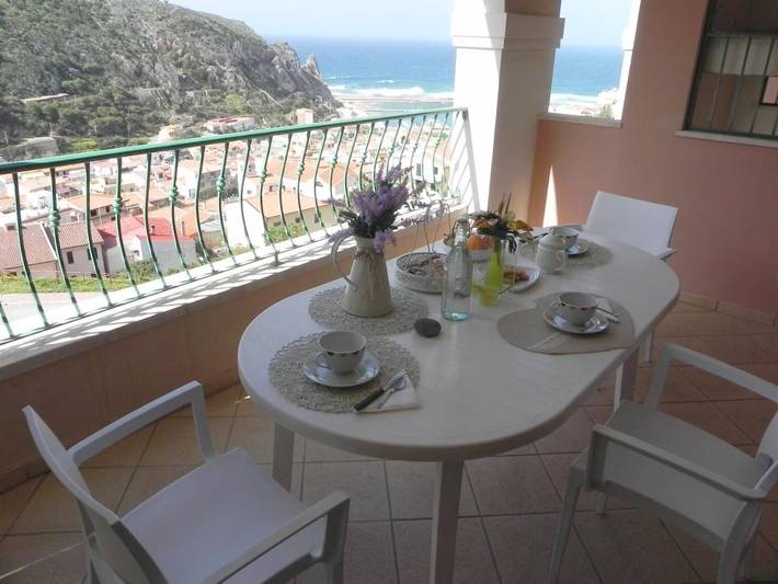 Appartamento per 8 persone, con Balcone e Terrazza nonché Panorama a Buggerru
