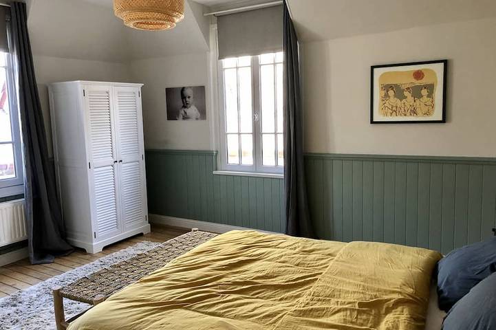 Coeur de ville à 100m de la plage, Touquettoise avec vue mer, terrasse et jardin in Touquet-Paris-Plage, Région de Montreuil