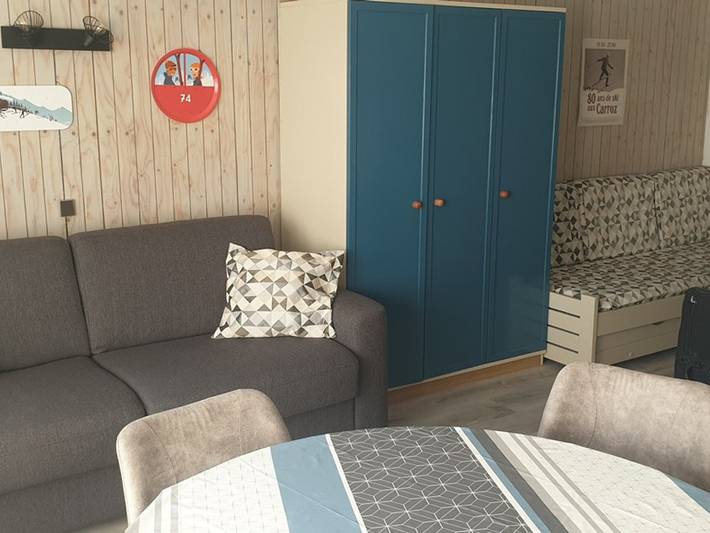 Gîte pour 4 personnes, avec terrasse, animaux acceptés dans Les Carroz - 2