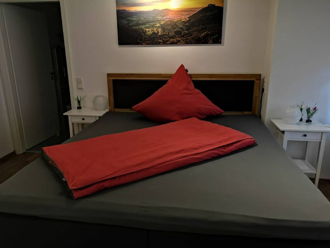 Ganze Ferienwohnung, Ferienwohnung Hogh, 55qm, Terrasse - Ferienwohnung Hogh, 55qm, Terrasse in Beuren, Albsteig Etappe 9
