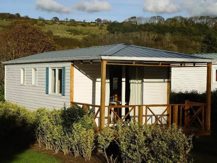 Mobil home pour 2 personnes, avec terrasse dans Plage Saint-Martin (Saint-Martin-en-Campagne) - 3