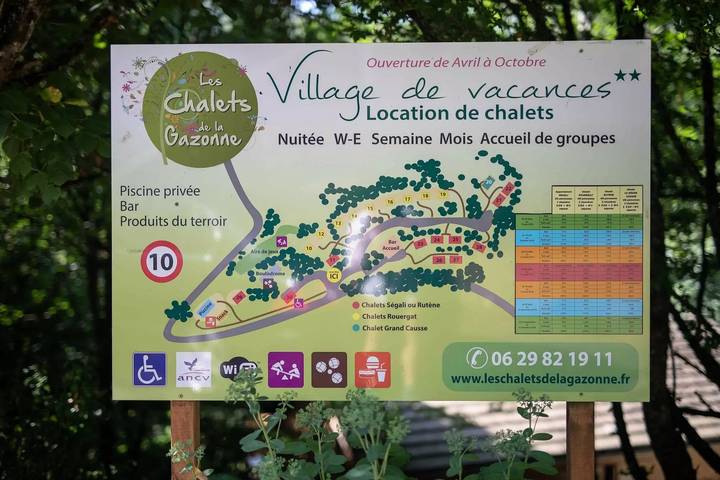 Chalet pour 8 personnes, avec piscine et terrasse, animaux acceptés dans l' Aveyron - 3