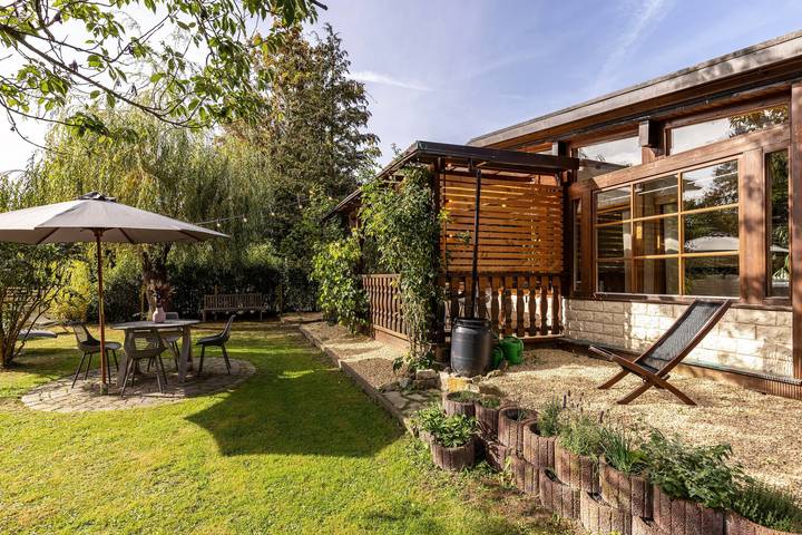 Vakantiehuis 'La Casa Holzwiesen' met privé terras, privé tuin en Wi-Fi in Starzach, Neckar-Alb