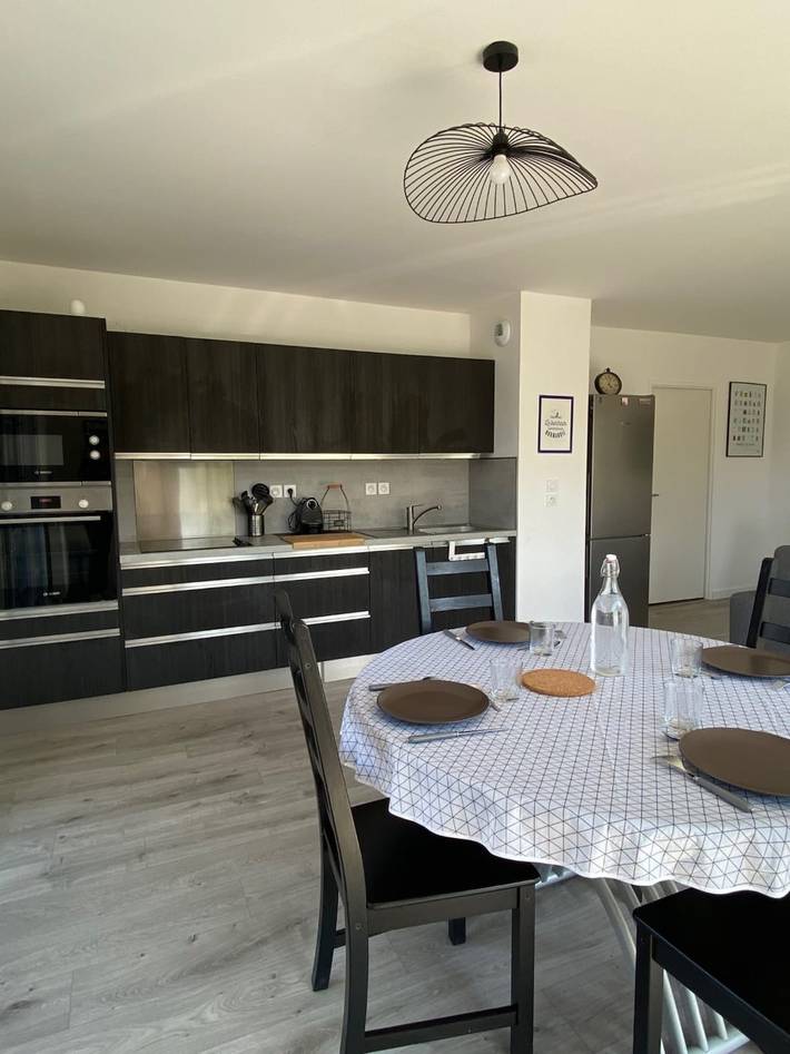 Ganze Wohnung, Ferienwohnung für 4 Personen mit Balkon in Benerville-sur-Mer, Lisieux und Umgebung