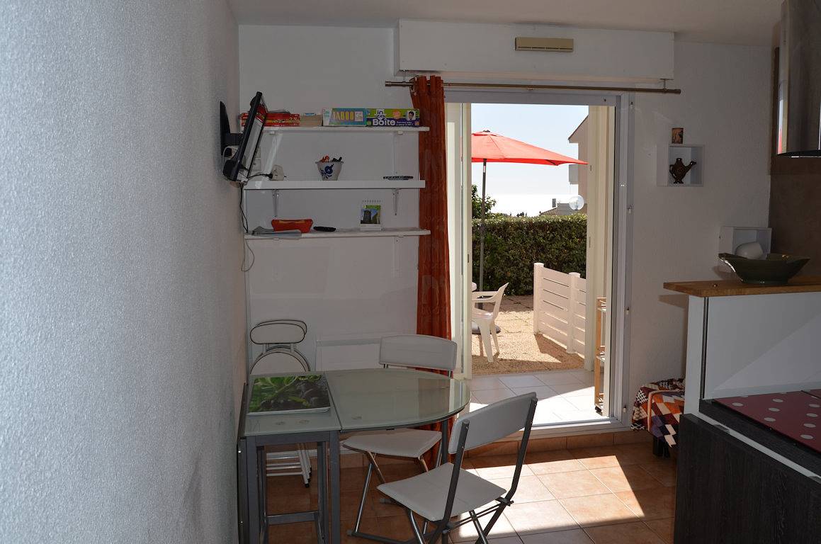 Studio entier, Location meublé de tourisme classé, vue mer in Château-d'Olonne, Les Sables-d'Olonne