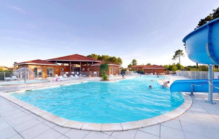 Parc de vacances pour 4 personnes, avec jacuzzi ainsi que jardin et piscine dans les Landes - 2