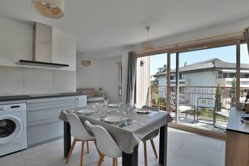 Gîte pour 2 personnes, avec balcon, animaux acceptés à Allinges