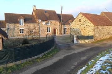 Gîte pour 12 personnes, avec terrasse et jardin à L'Épinay-le-Comte