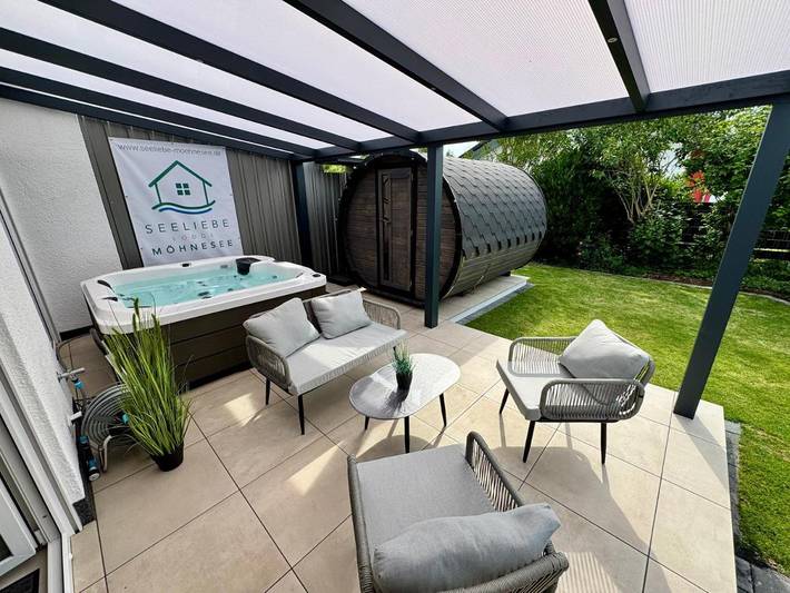 Ferienhaus für 4 Personen, mit Whirlpool und Pool sowie Garten und Sauna in Möhnesee - 4