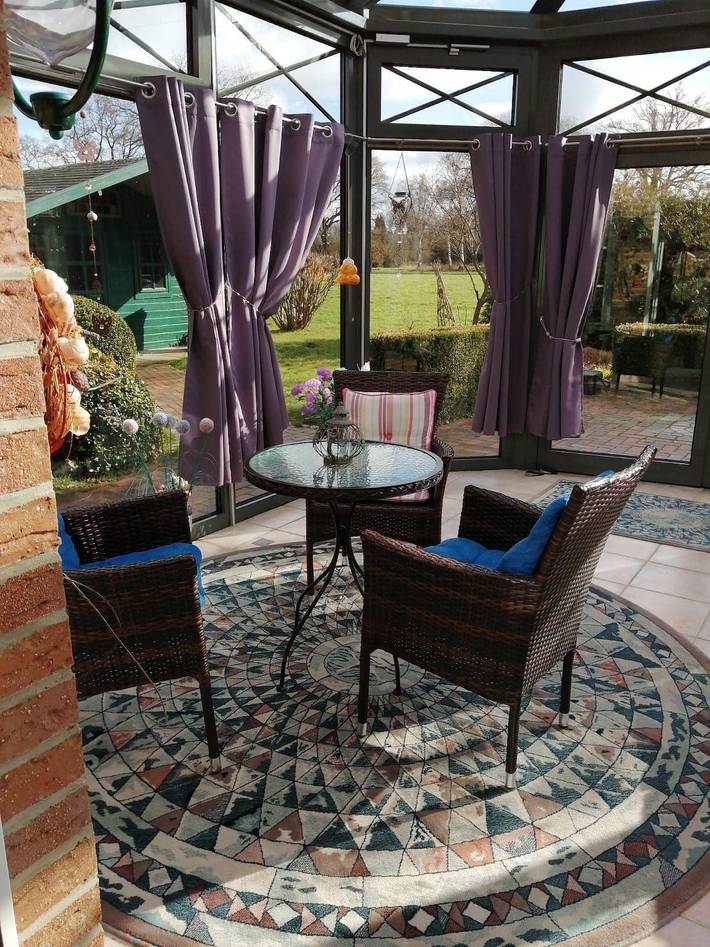 Gîte pour 3 personnes, avec Terrasse et Jardin à Rhauderfehn