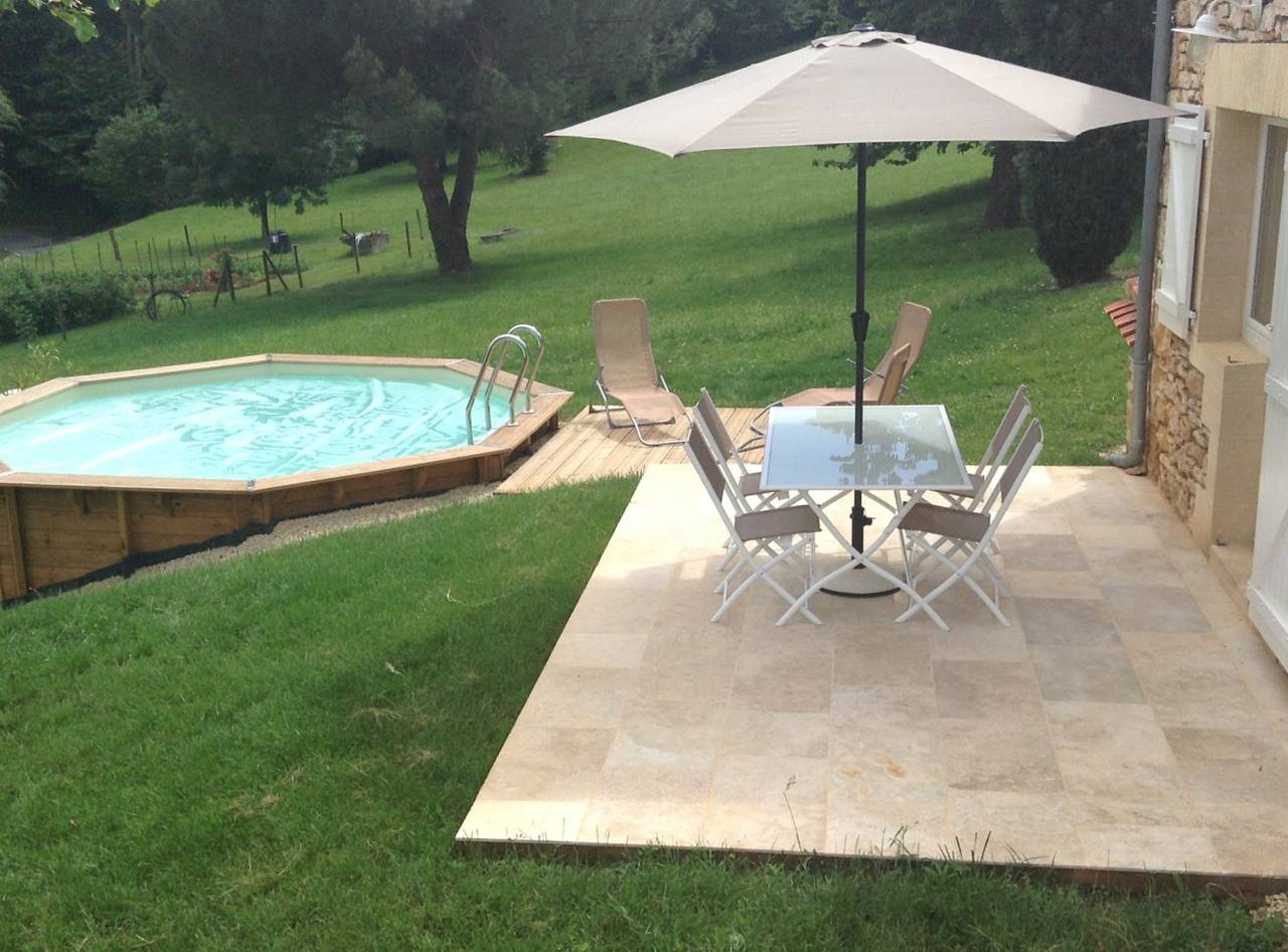 Maison de vacances climatisée avec piscine privée in Prayssac, Lot
