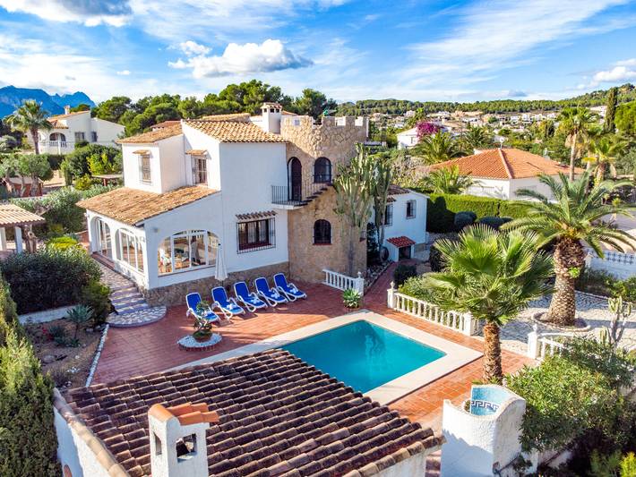 Villa pour 10 personnes, avec terrasse et jardin, animaux acceptés à Benissa - 3
