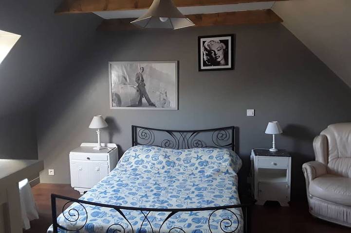 Maison 3ch 5km des Plages Familiales ou Surf, gd Jardin Calme,animaux Acceptés in Plonéour-Lanvern, Quimper und Umgebung