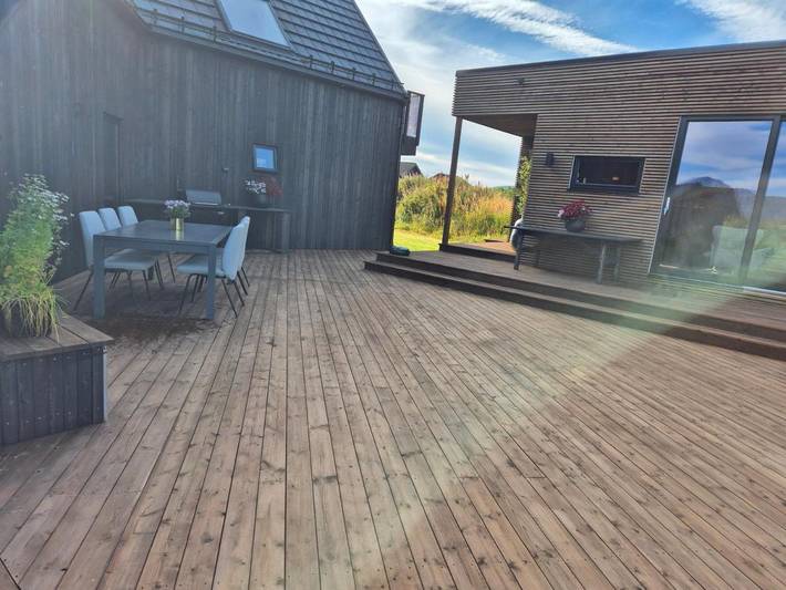 Ferienhaus für 2 Personen, mit Ausblick und Terrasse sowie Garten in Tromsø - 4