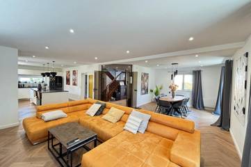 Gîte pour 10 personnes, avec jardin et piscine à Lampertheim