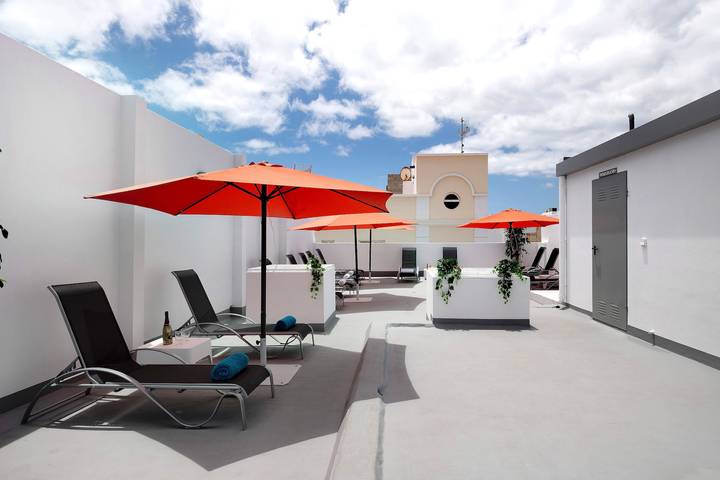 Ganze Wohnung, Ferienwohnung 'Apartamento La Estrella 4' mit Balkon und Wlan in Arrecife Centro, Arrecife