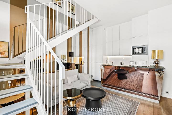 Appartement entier, Appartement de vacances pour 2 personnes in Tour Eiffel, Paris