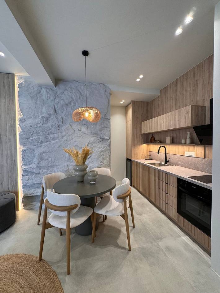 Gîte pour 4 personnes, avec Vue sur l’océan ainsi que Balcon et Terrasse dans Antiparos Ville - 4