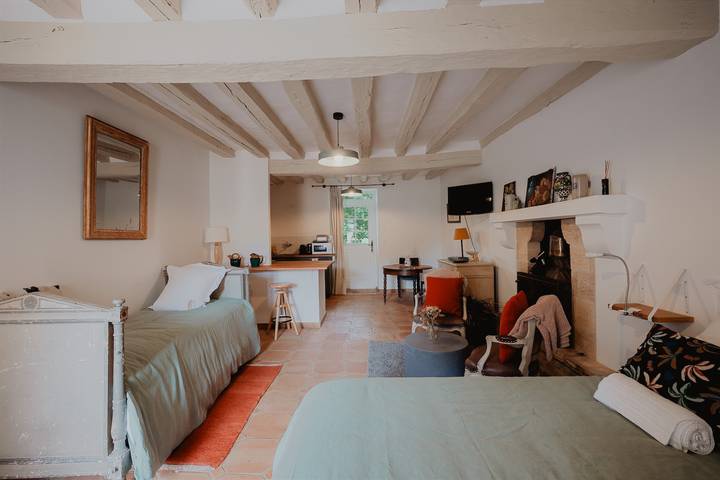 Maison de vacances pour 2 personnes, avec Jardin dans la Sarthe - 3