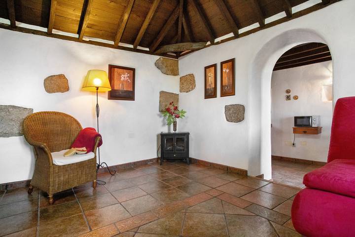 'Casa Rural Cha Carmen' con vistas al mar, terraza privada y Wi-Fi in Cruz del Roque, Fasnia