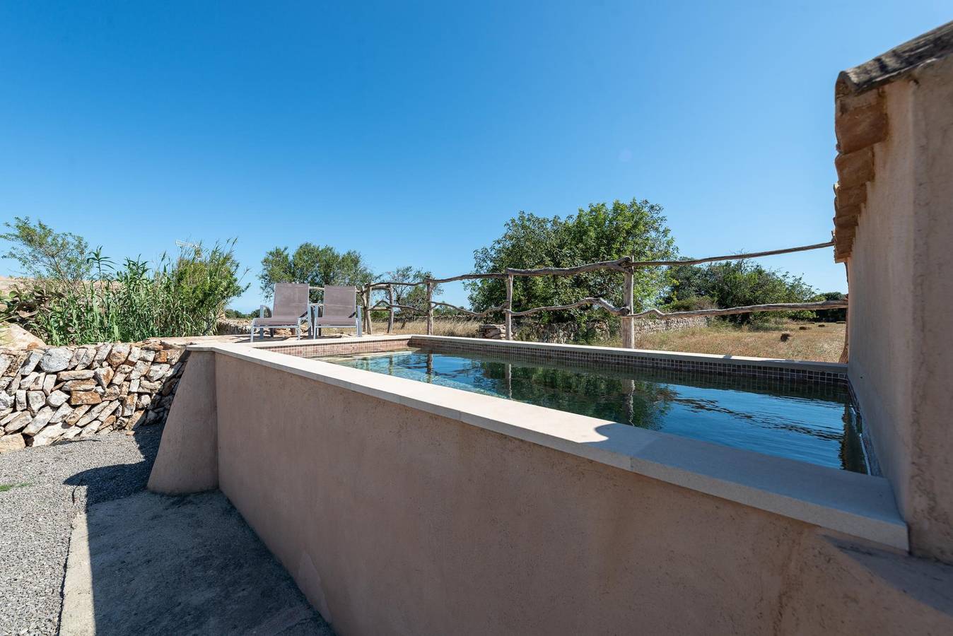 Can Miquel - Gepflegtes Landhaus mit privatem, erhöhten Pool in der Nähe eines paradiesischen Strandes. Wifi gratis in Santanyí, Mallorca Süden