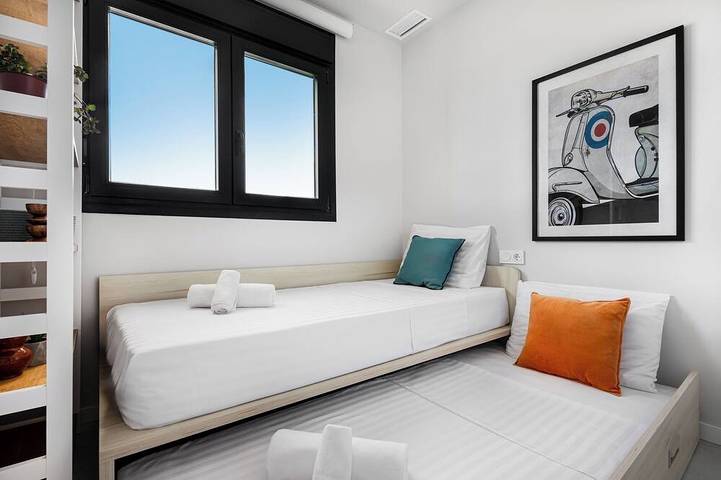 Appartement entier, Mil Palmeras Sea View | Private Pool and Parking- Special rates for longer stays in Playa Barranco Rubio Cala de Campoamor (Orihuela), Orihuela