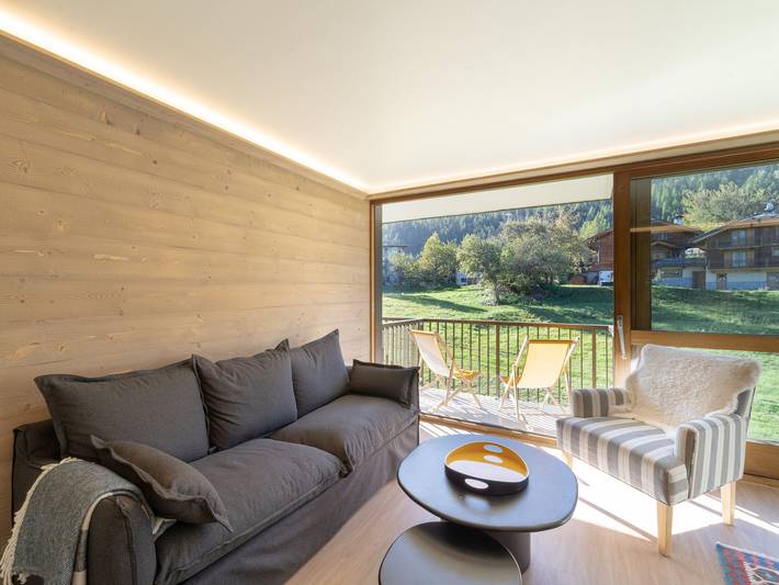 Appartement de vacances pour 5 personnes, avec balcon dans Courchevel 1300 (Le Praz)