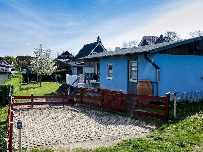 Bungalow für 5 Personen, mit Terrasse und Garten, kinderfreundlich am Fleesensee