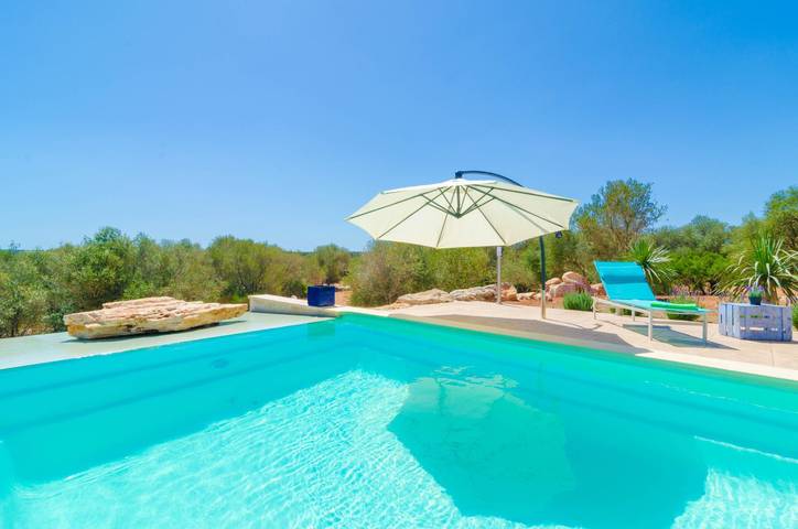 Finca für Gruppen für 6 Personen, mit Terrasse in Ses Salines - 4