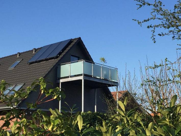 Ferienwohnung für 3 Personen, mit Balkon und Sauna in Hollern-Twielenfleth