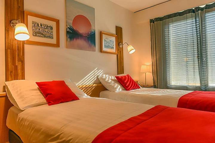 Hôtel pour 2 personnes, avec Terrasse et Vue à Bulle