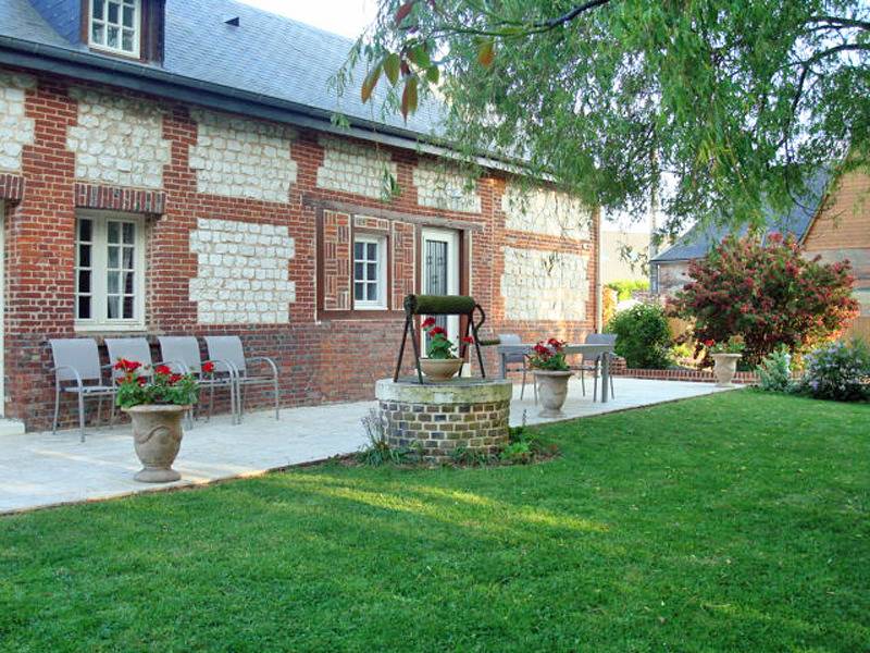 Gîte voor 6 personen met terras in Morville-sur-Andelle, Dieppe en omgeving