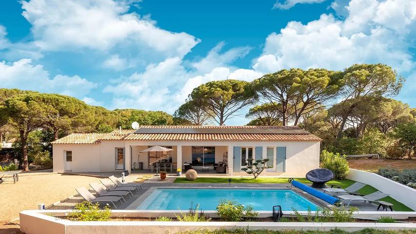 Chalet para 8 personas, con jardín y piscina - 1