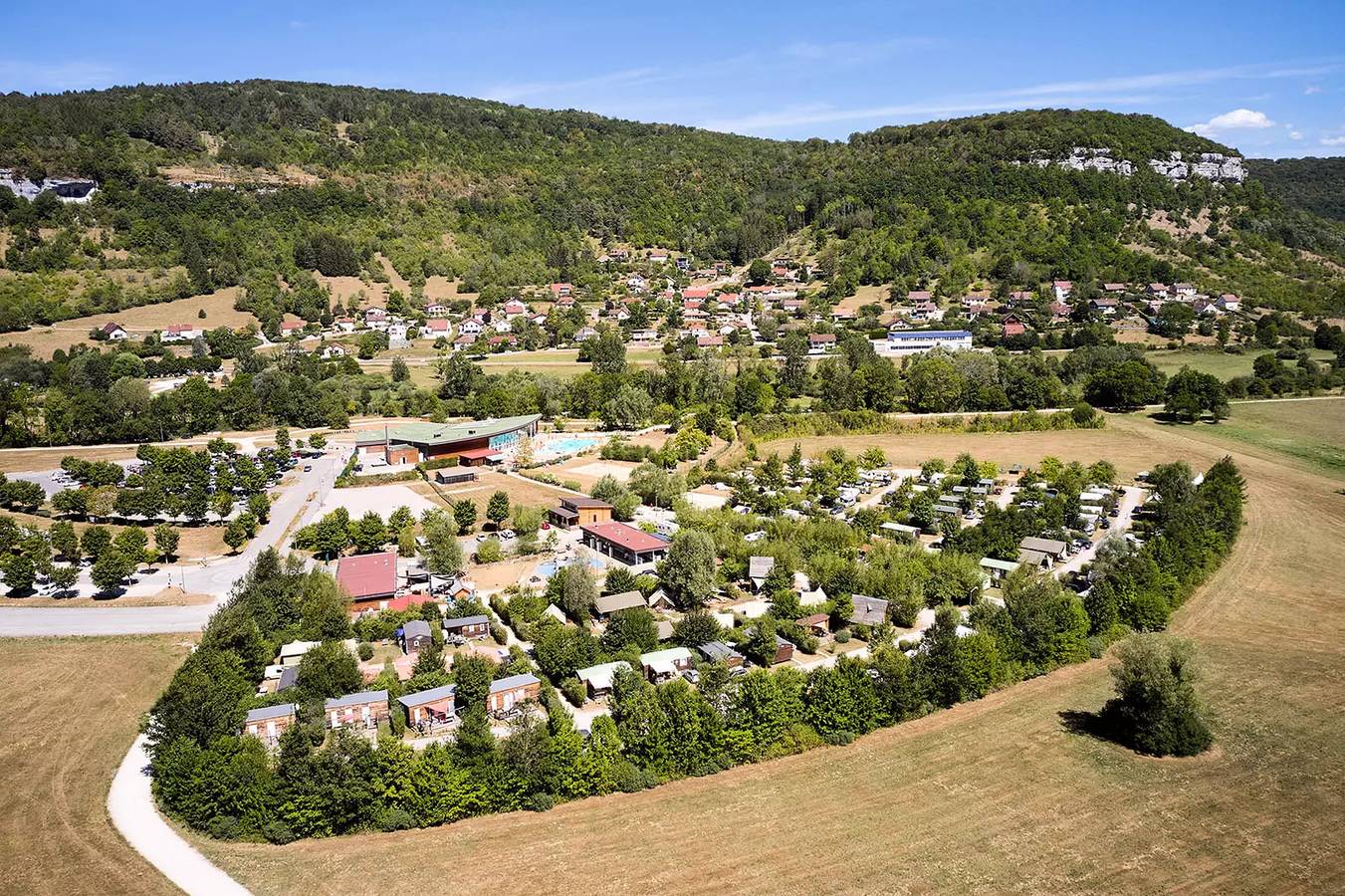 Canadian Lodge 3 Zimmer 4 Personen ohne Sanitär in Ornans, Doubs