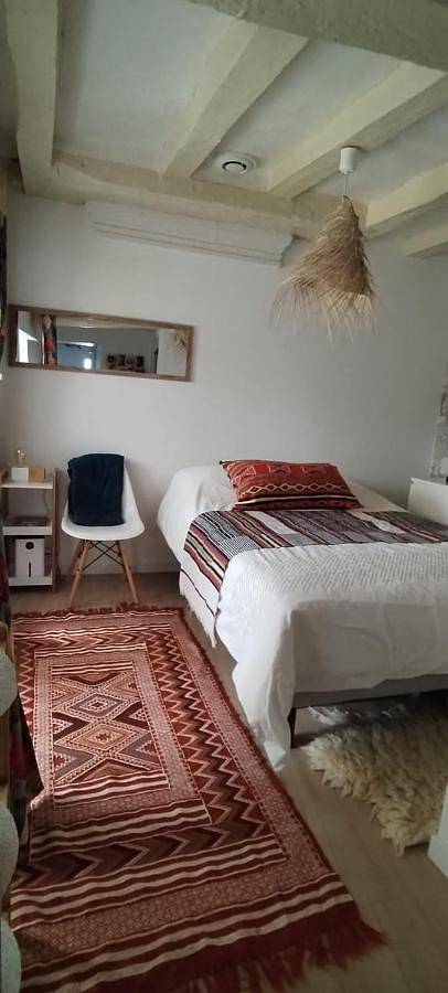 Location de vacances pour 2 personnes, avec Balcon ainsi que Terrasse et Jardin à Lunay - 4