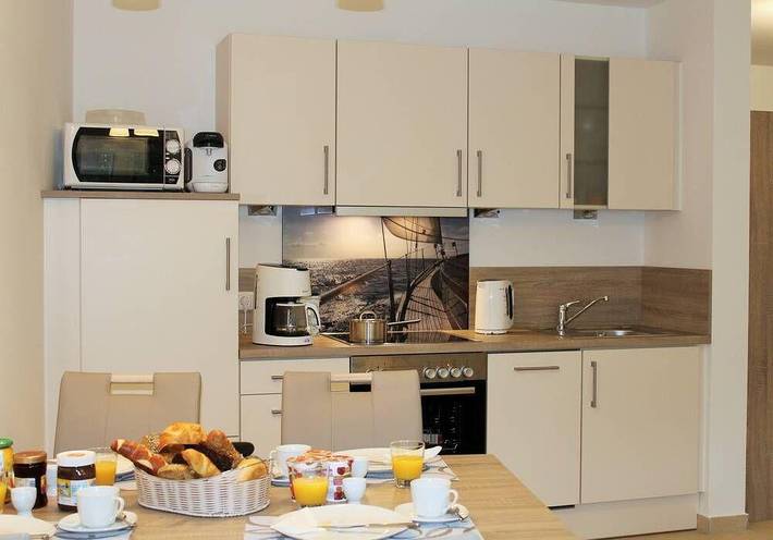 Ferienwohnung für 3 Personen, mit Terrasse und Garten in Norden-Norddeich