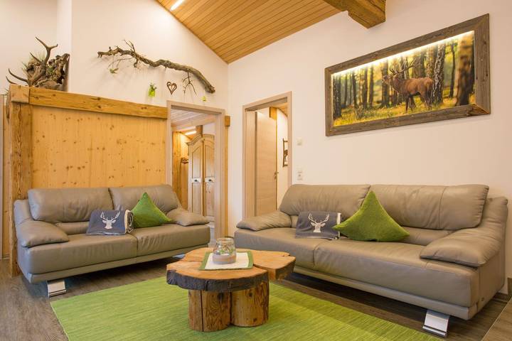 Ferienwohnung für 6 Personen, mit Balkon und Terrasse sowie Garten und Sauna in Pfronten - 3