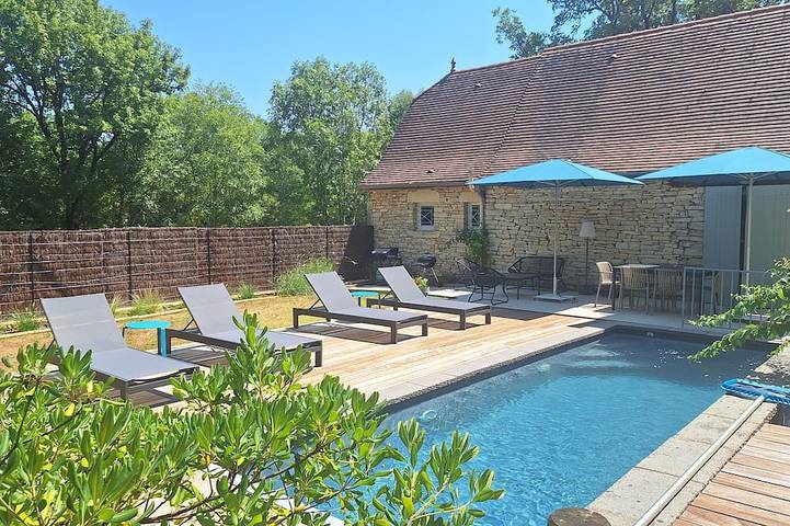 Location de vacances pour 4 personnes, avec Terrasse et Jardin à Concorès