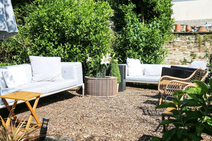 Cottage for 10 people, with garden, with pets in Bodmin