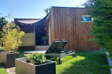 Maison de campagne pour 2 personnes, avec jardin ainsi que jacuzzi et terrasse à Blis-et-Born