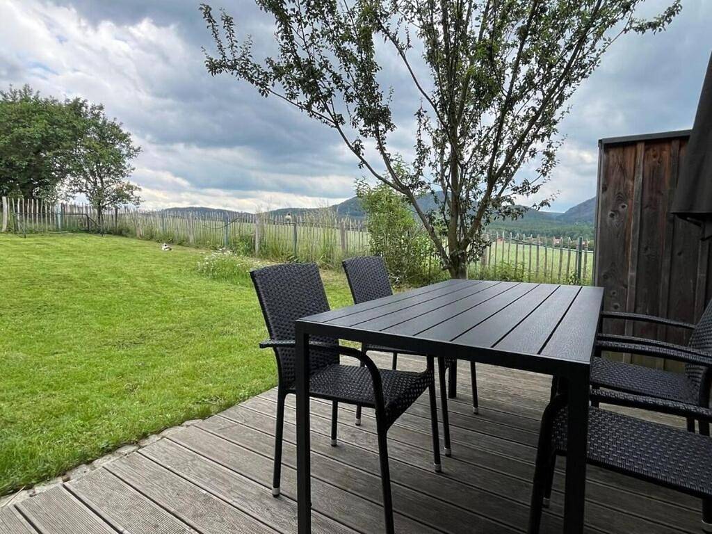 Holiday apartment in Olbersdorf with barbecue in Olbersdorf, Zittauer Gebirge
