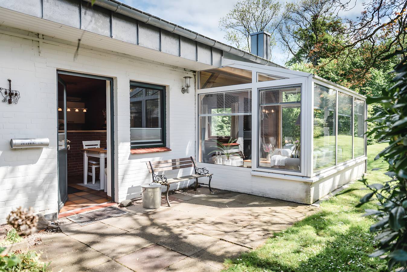 Maison de vacances 'Hanghaus Am Meer' avec vue sur la mer, terrasse privée et Wi-Fi in Langballig, Flensburger Förde