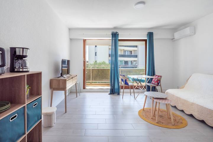 Appartement de vacances pour 2 personnes, avec balcon et piscine