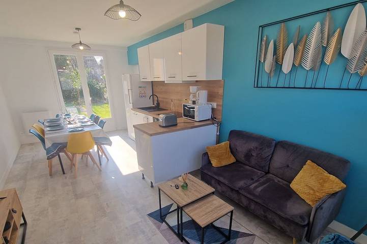 Casa de vacaciones para 8 personas, con jardín, Se admiten mascotas - 1