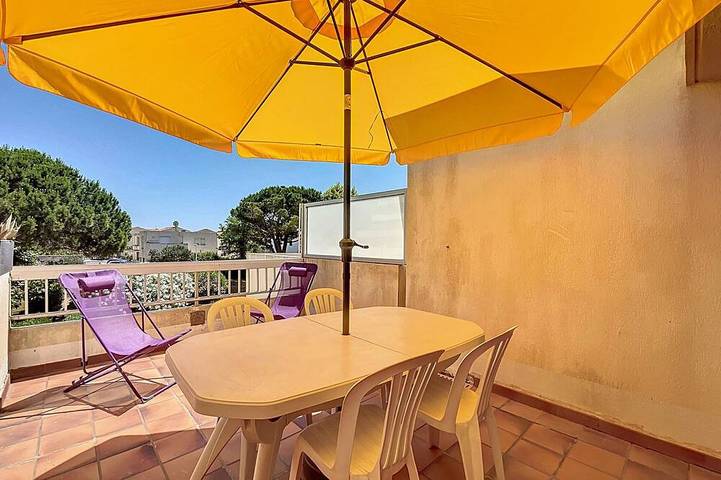 Location de vacances pour 4 personnes, avec jardin dans Plage de Carnon