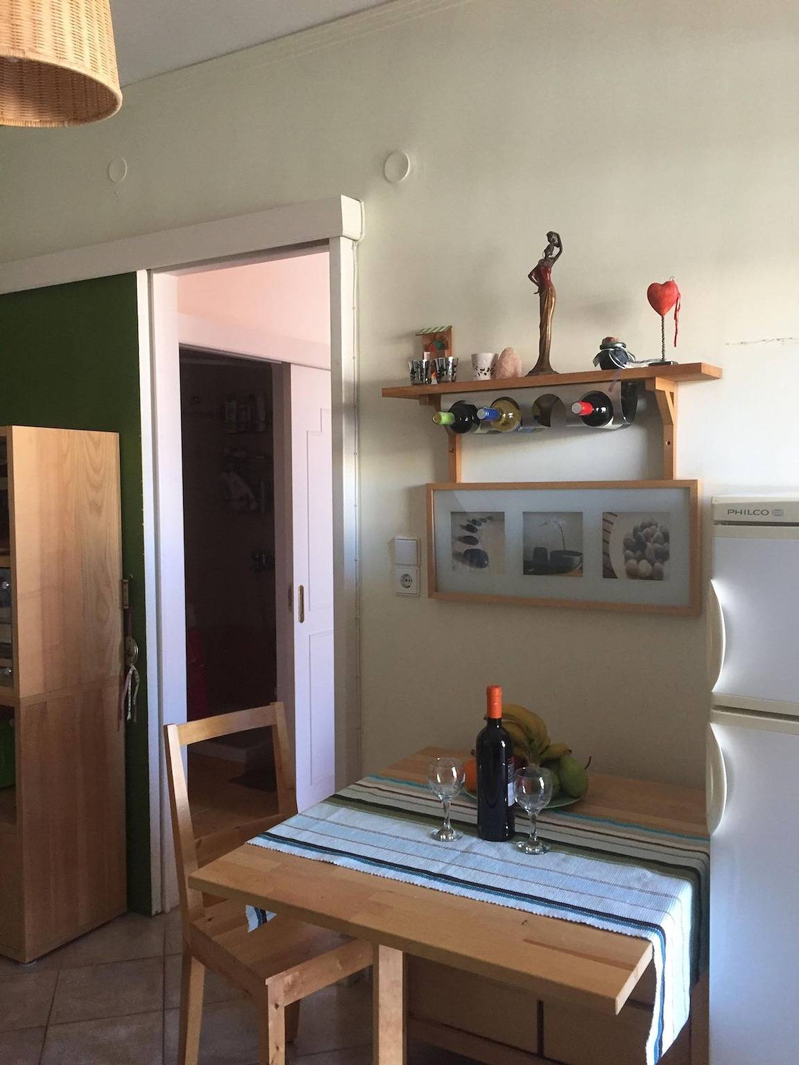 Appartement entier, Appartement de vacances pour 3 personnes avec balcon in Réthymnon (Ville), Région de Réthymnon