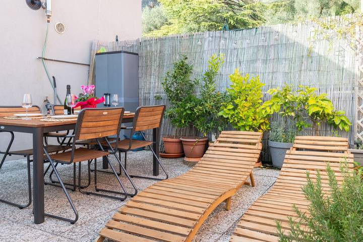 Ferienwohnung für 4 Personen, mit Garten und Seeblick sowie Kinderpool in Riva del Garda - 3