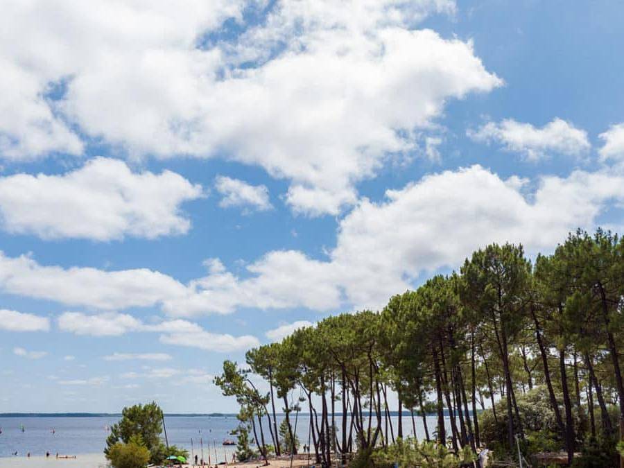  Camping Le Tedey - Stacaravan 4 personen - Stacaravan Standaard - 2 slaapkamers in Lac de Lacanau, Lacanau